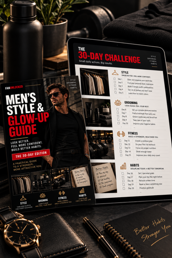 Men’s Style & Glow-Up Guide – 30-Day Challenge_photo1